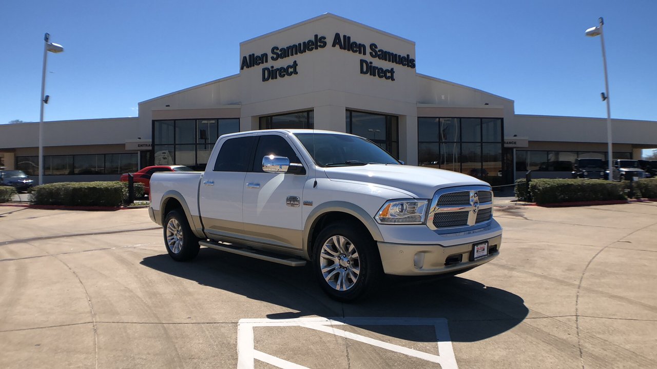Certified Pre Owned 2015 Ram 1500 Laramie Longhorn Crew Cab Pickup